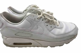 Nike Triple White Leather Air Max 90 Sneaker CZ5594-100 Size Mens  13 - £18.64 GBP