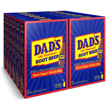Dad&#39;S Old Fashioned Root Beer Singles to Go Sugar Free Powder Drink Mix 12 Boxes - £20.55 GBP