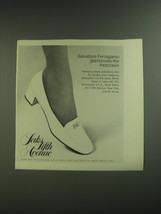 1974 Saks Fifth Avenue Salvatore Ferragamo Shoes Ad - Glamorizes Moccasin - £14.77 GBP