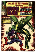 Tales Of Suspense #84 Comic Book 1966-IRON MAN/CAPTAIN AMERICA-MARVEL-FN - £34.72 GBP