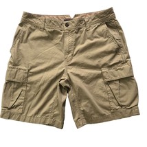 The North Face Mens Sz 36 Regular Cargo Shorts Beige Cotton Blend Outdoor Hiking - £20.29 GBP