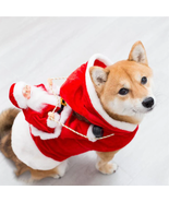 Festive Green Elf Pet Dog Christmas Costume - £16.43 GBP+
