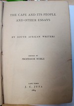 CAPE &amp; ITS PEOPLE South Africa Exploration 1869 1st Edition SA Printing - £49.17 GBP