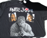Tupac Chemistry Poetic Justice T-Shirt Men’s Size 2XL Short Sleeve Black - $6.95