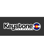 Keystone Resort - Colorado - Ski Resort Stickers  - with Colorado Flag - $5.99