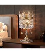 Table lamp European style living room bedroom bedside table lighting fix... - $526.18 CAD