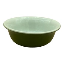 Vintage Tepco Olive Green &amp; White Cereal Chili Bowl - £7.11 GBP