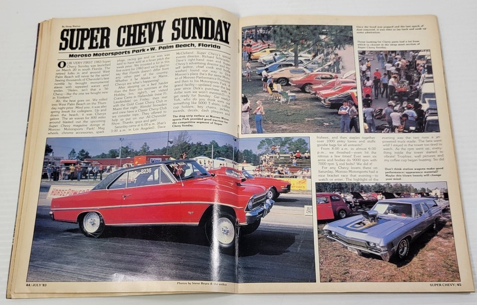 PV) Super Chevy Magazine July 1983 Volume 11, Issue 7 Camaro Corvette Item image 11