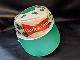 Sombrero De Pintor Budweiser Vintage Para El Día De San Patricio De McBu... - $390.05 MXN