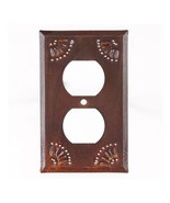 Single Outlet Cover with Chisel in Rustic Tin -6 - $102.56 CAD