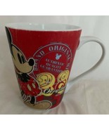 Disney Jerry Leigh Original Mickey Mug Red Cup Made To Look Weathered 4”... - £10.32 GBP