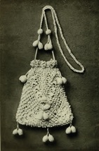 Very Pretty Opera Bag/PURSE. Vintage Crochet Pattern for a Handbag. PDF ... - £1.95 GBP