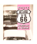 1995 Route 66 Museum &amp; Guide Brochure Vintage Pamphlet Clinton Oklahoma ... - $27.34 CAD