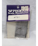 Phoenix Scale Miniatures AF34 Door Metal Miniature 1/12 Scale - $818.43 MXN
