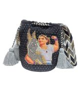 Handmade Wayuu with Beaded Decoration Tote Bag, Woven Mochila, Colombian... - $172.04 CAD