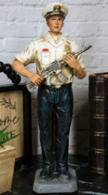 Patriotic US Military Modern Navy Sailor in Uniform Carrying A Rifle Fig... - $29.99