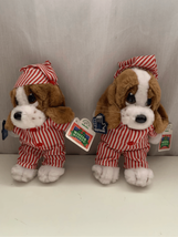 Sad Sam Plush Dog-6” with Tags-Lot of 2 Droopy Eyed Stuffed Animal - £19.24 GBP