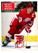 January 1991 Beckett Hockey price guide Steve Yzerman Bobby Hull near mint - $12.99