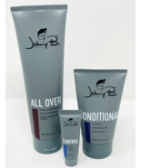 Johnny B Mens Hair Care Set All Over Conditional Shampoo Conditioner Bod... - £15.74 GBP