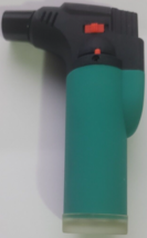 Torch Refillable Windproof Jet Lighter Color Dark Green Size 4 inches - £4.08 GBP