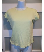 Rue 21 Vintage 1990s Lime Green Thick Cotton SS T-Shirt Size S Women&#39;s - $9.00