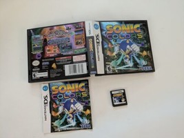 Sonic Colores DS Cib Nintendo Wisps Yacker Hedgehog Doctor Eggman Colas Cib - $19.73