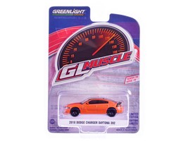 2018 Dodge Charger Daytona 392 Go Mango Orange &quot;GreenLight Muscle&quot; Serie... - $36.49