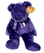 Ty Beanie Buddy Princess the Bear 14&quot; Plush with Tag 1998 Excellent - £14.93 GBP