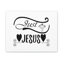  Just Jesus John 14:6 Double Hearts Christian Wall Art Bible Ver - £57.29 GBP+