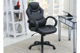 Office Chair Upholstered Cushioned Comfort Chair Relax Gaming Office Wor... - $206.80