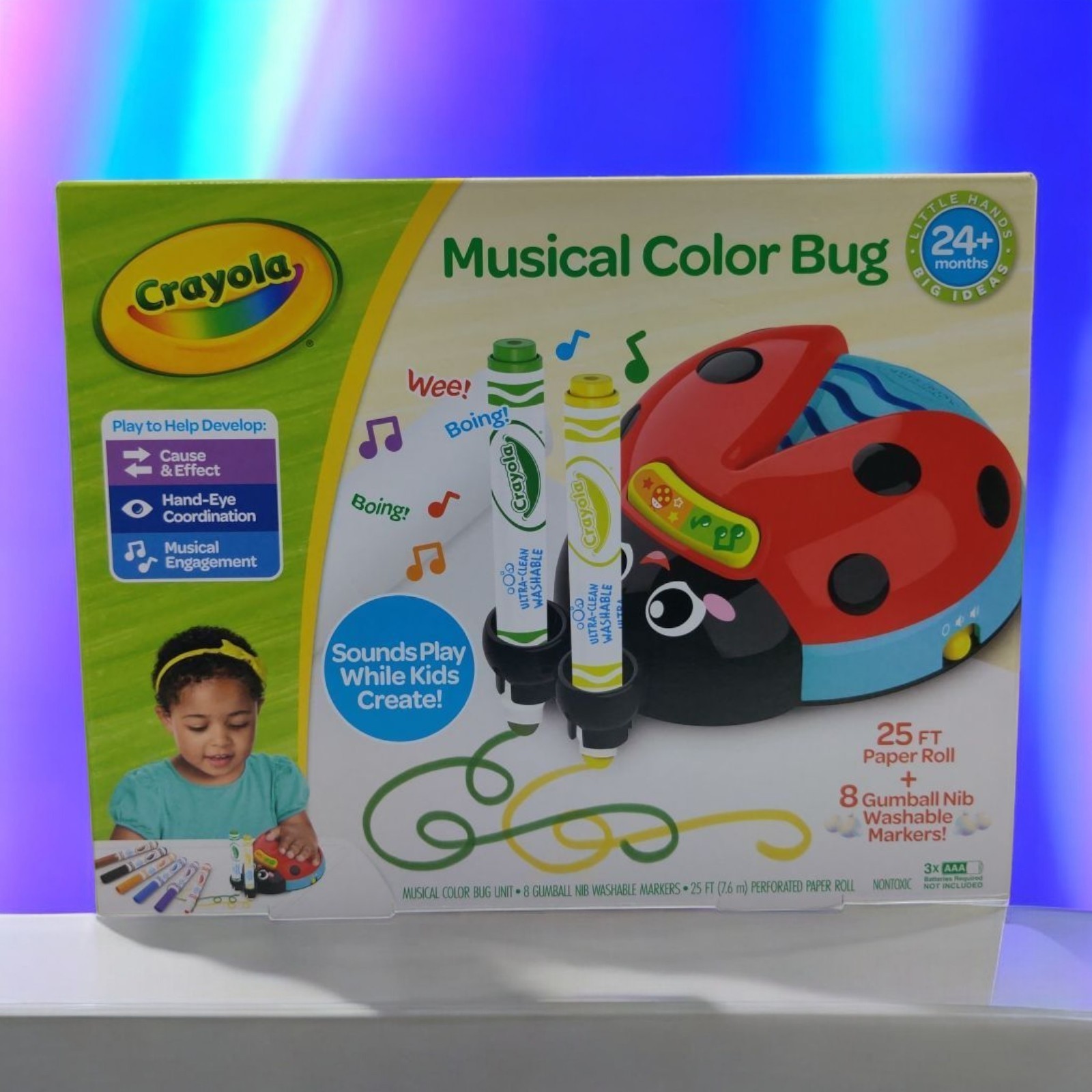 Crayola Musical Color Bug Drawing and Coloring Kit Art &amp; Craft Activity New - $14.83