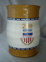 Vintage Lot (2) HARRISBURG, PA: Bicentennial 6&quot; Painted Pottery Jug, S&amp;P Shakers - £15.68 GBP