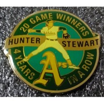 Hunter Stewart A&#39;s 20 Game Winner Pin - $6.95