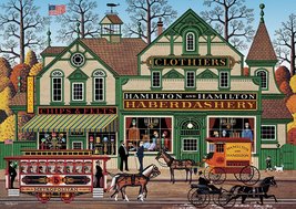 Buffalo Games - Charles Wysocki - The Haberdashery - 300 Large Piece Jigsaw Puzz - $49.49