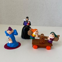 Lot of 3 Snow White Seven Dwarfs McDonalds Toys - £9.00 GBP