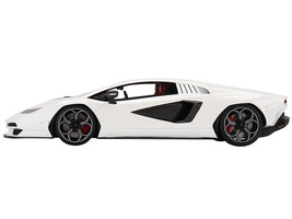 Lamborghini Countach LPI 800-4 Bianco Siderale White w Black Accents 1/1... - $179.97