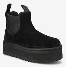 Authentic Ugg Neumel Platform Chelsea Boots~Black~Us 9-10-11~NIB - £150.35 GBP+