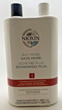 Nioxin System 4 Cleanser Shampoo &amp; Scalp Therapy Conditioner DUO - £35.34 GBP