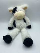 Ganz black, white, long legs, H10752 17&quot; Cow Plush Stuffed Animal - £18.27 GBP