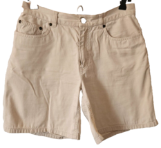 Jones New York Sport Womens Shorts Size 4 Light Tan 100% Cotton Excellent Shape - $13.96