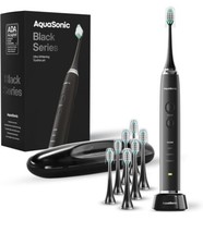 Aquasonic Black Series Ultra Whitening Toothbrush – ADA Accepted Power W... - $18.70