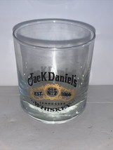 Jack Daniels Tennessee Whiskey Old No 7 Est 1866 Glass Low Ball Rocks VTG - $12.86