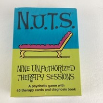 N.U.T.S. Nine Unauthorized Therapy Sessions Psychotic Card Game Diagnosi... - $24.70