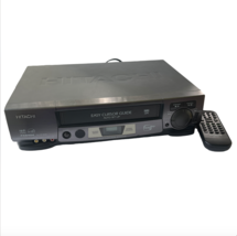 Hitachi VT-FX6404A 4-Head HiFi VCR Video Cassette Recorder VHS Player Tested - £55.03 GBP