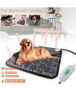 Electric Pet Heating Pad Warmer Heater Bed Heated Mat For Dog Cat Waterp... - £32.38 GBP