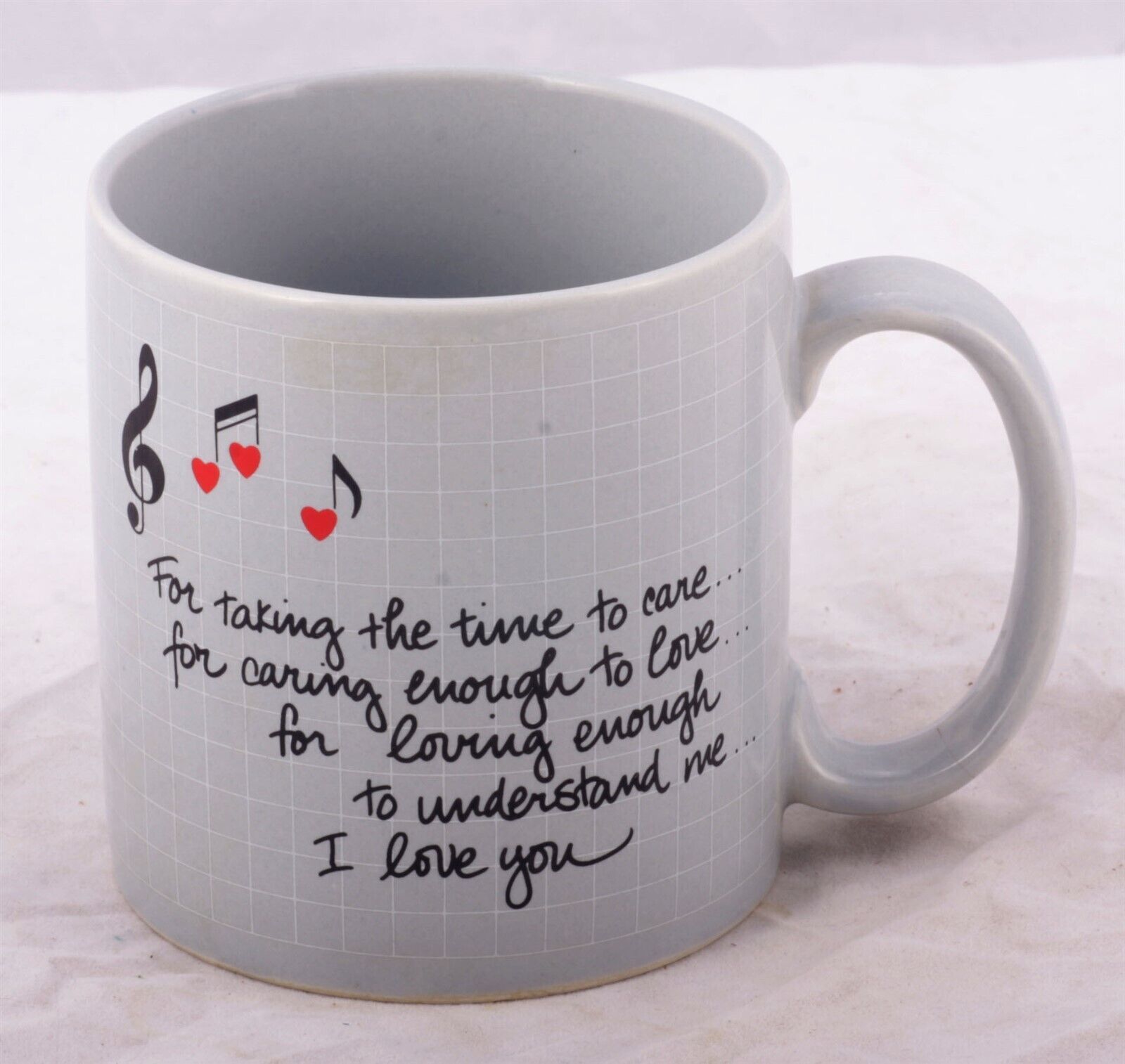 Primary image for Coffee Mug "For taking time to... caring enough... loving enough... I love you"