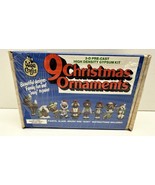 VTG 1970s WEE CRAFTS CHRISTMAS CREATURES ORNAMENTS ~ Set of 9 ~ #1052 Pa... - €25,63 EUR