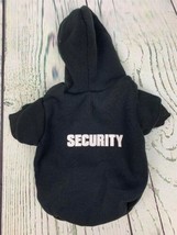 Security Patterns Printed Puppy Pet Hoodie Dog Clothes XS - £26.15 GBP