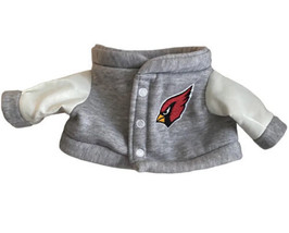 Build a Bear Varsity Jacket Arizona Cardinals Plush Doll Clothes Coat Gr... - $18.80