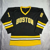Happy Gilmore Adam Sandler Movie Promo Boston Hockey Jersey Adult Large ... - $64.34